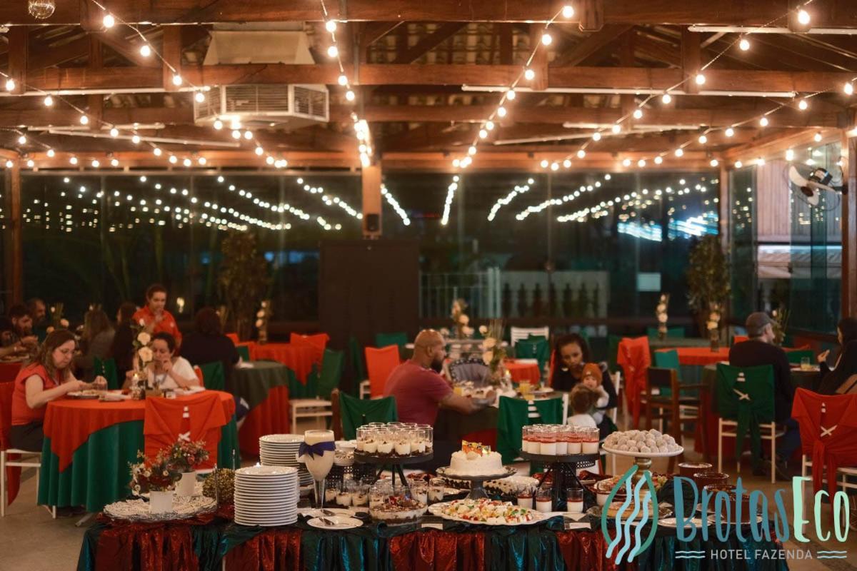 Brotas Eco Hotel Fazenda Luaran gambar